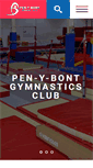 Mobile Screenshot of penybont-gymnastics.com